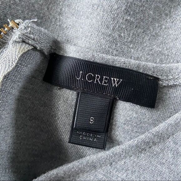 J. Crew tulle hem peplum ponte top - Picture 2 of 6